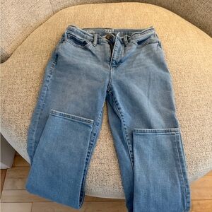 a.n.a Women's High Rise Jeans - Light Blue